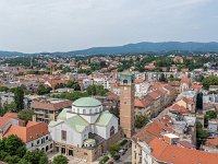Crkva sv. Blaža, pogled na pročelje iz zraka